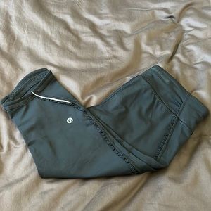 Lululemon Mid Rise Run For Your Life Legging With Ruffle Detail